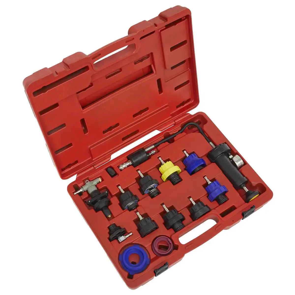 Sealey Cooling System Pressure Test Kit 13 Piece 1