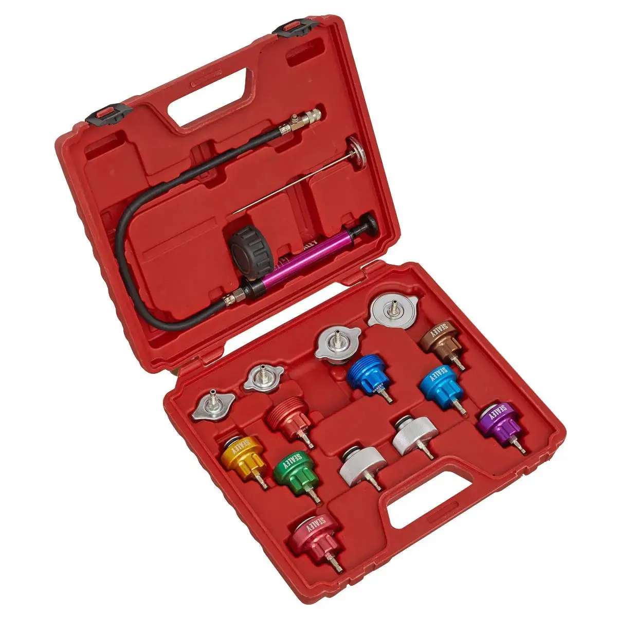 Sealey Cooling System Pressure Test Kit 16Pc 1