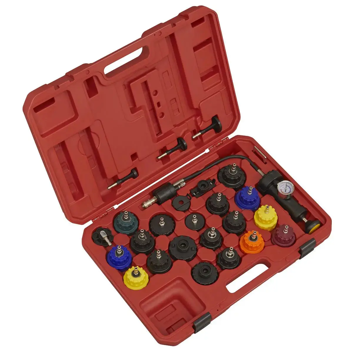 Sealey Cooling System Pressure Test Kit 25Pc 1