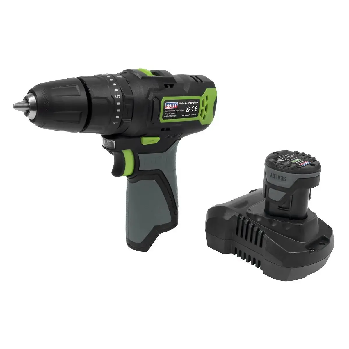 Sealey Cordless Combi Drill Ø10mm 10.8V Sv10.8 Series 1