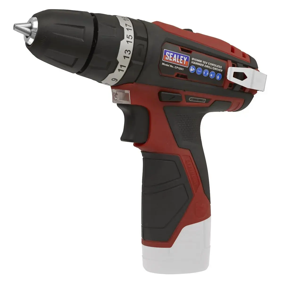Sealey Cordless Combi Drill Ø10mm 12V Sv12 Series - Body Only 1