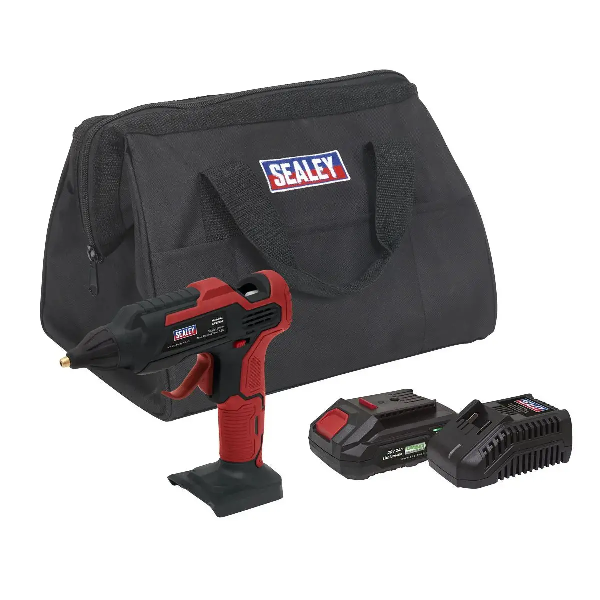 Sealey Cordless Glue Gun Kit 20V 2Ah Sv20 Series 1