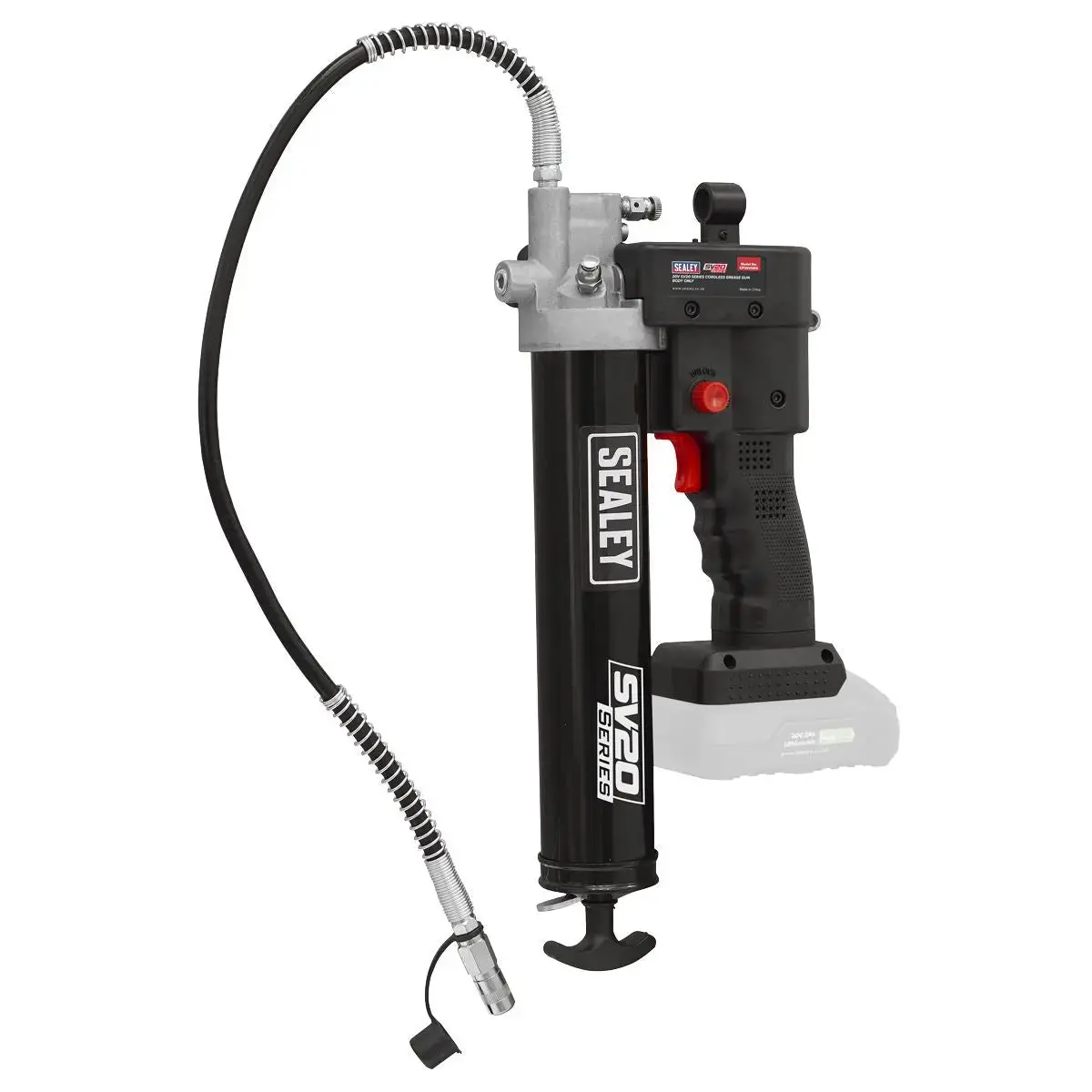 Sealey Cordless Grease Gun 20V Sv20 Series - Body Only 1