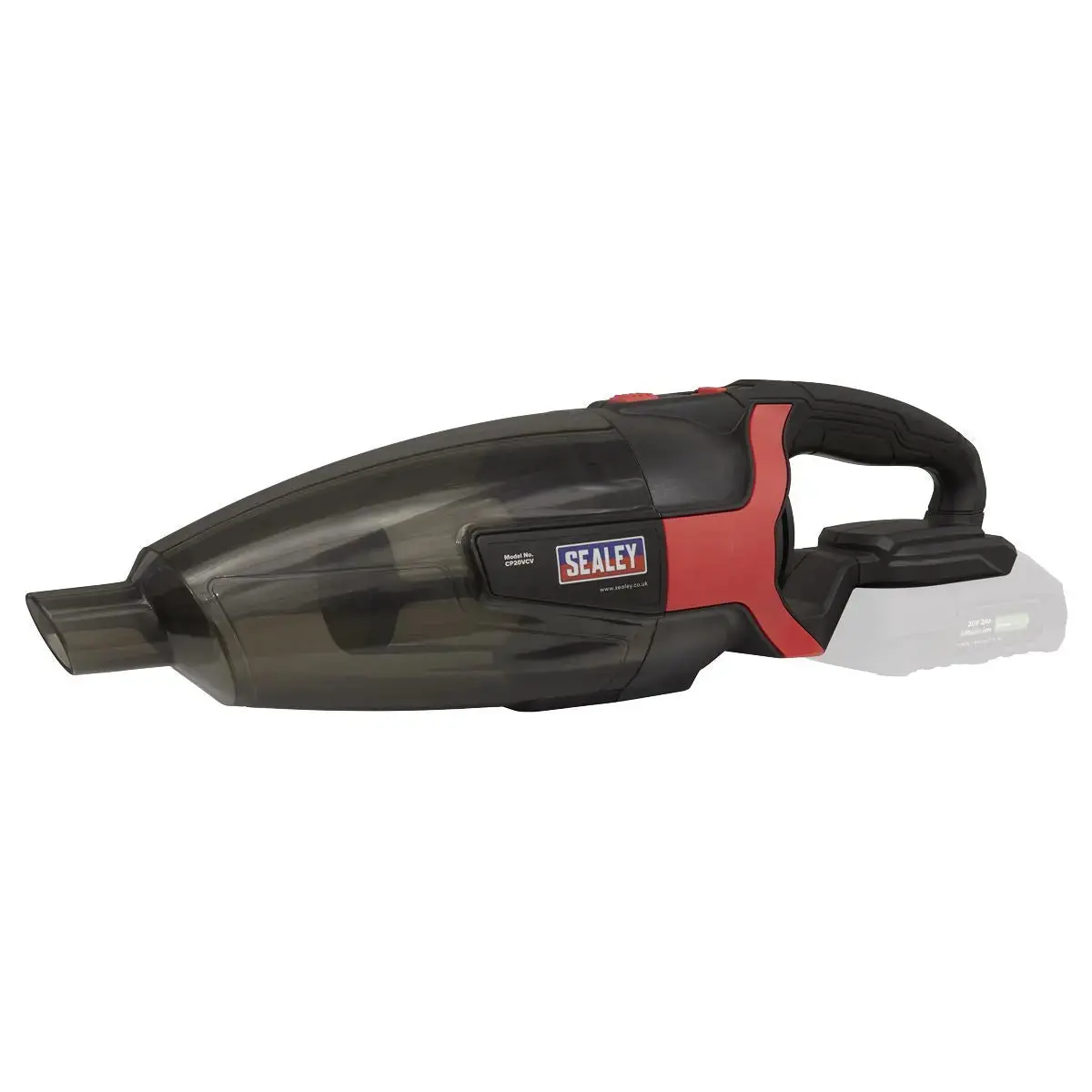 Sealey Cordless Handheld Vacuum Cleaner 650Ml 20V Sv20 Series - Body Only 1