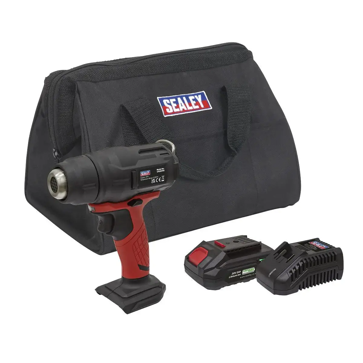 Sealey Cordless Hot Air Gun Kit 20V 2Ah Sv20 Series 1