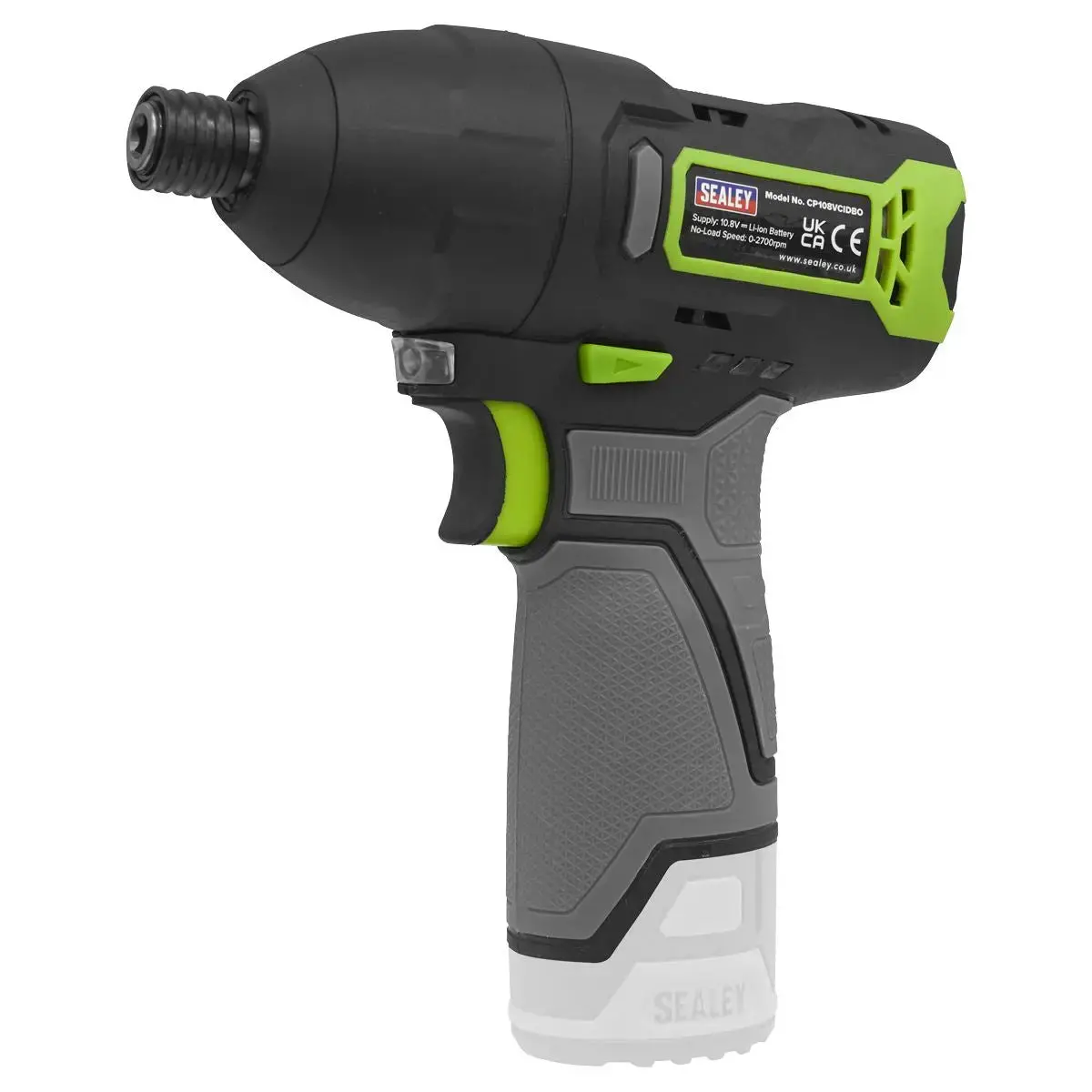 Sealey Cordless Impact Driver 1/4"Hex Drive 10.8V Sv10.8 Series - Body Only 1