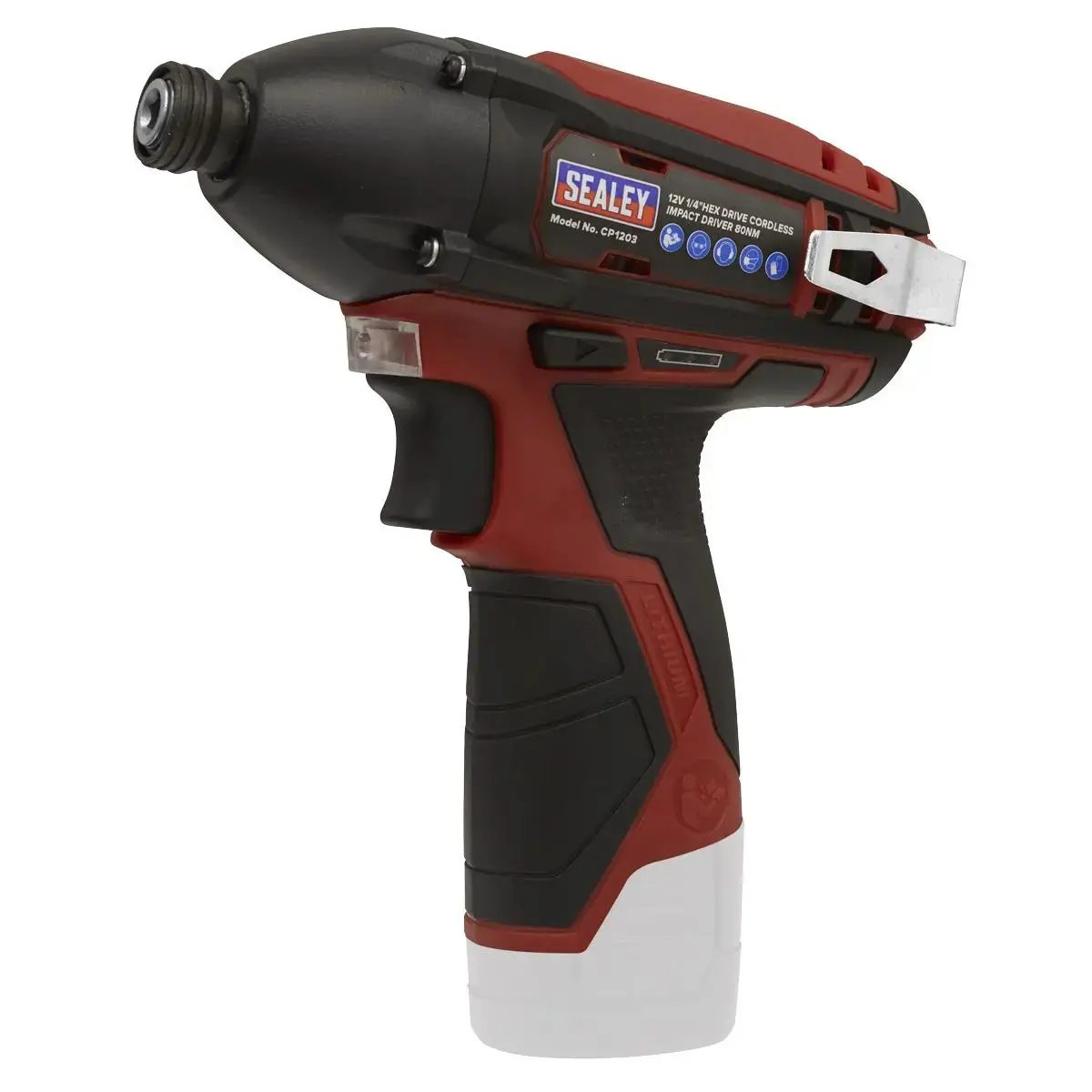 Sealey Cordless Impact Driver 1/4"Hex Drive 12V Sv12 Series - Body Only 1