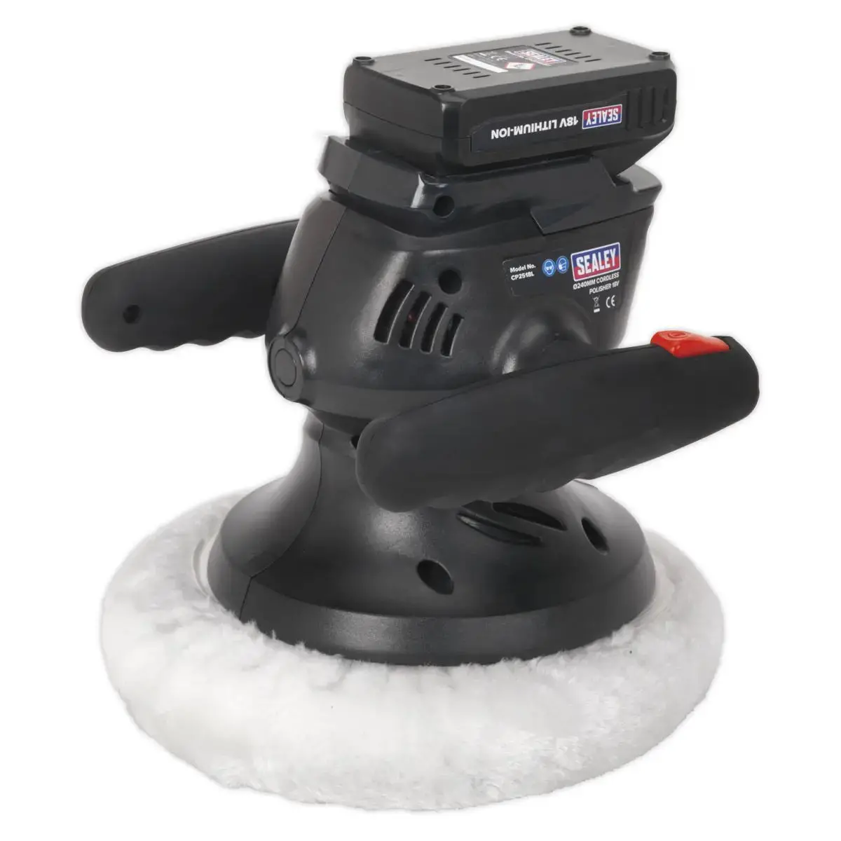 Sealey Cordless Polisher Ø240mm 18V Lithium-Ion 1
