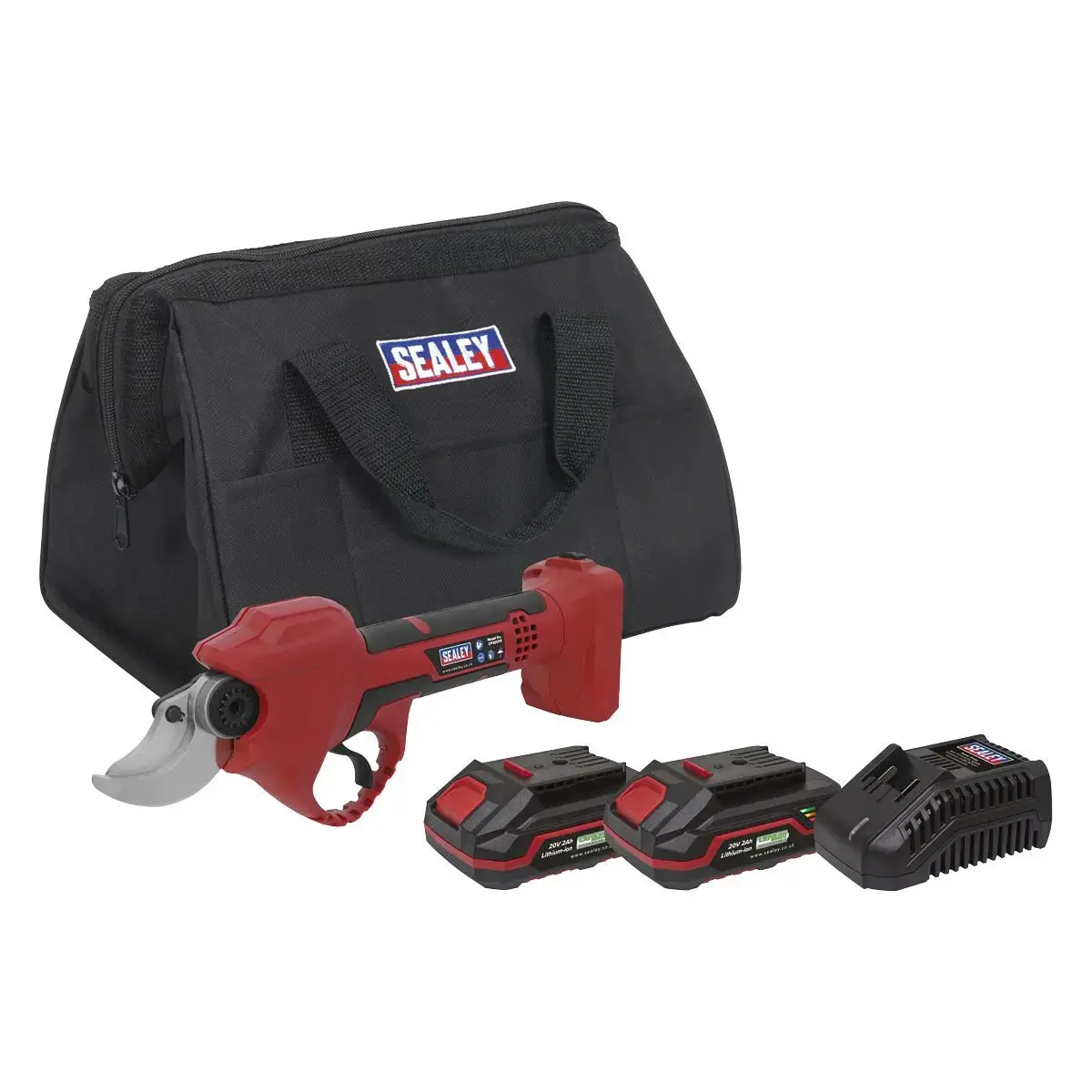 Sealey Cordless Pruning Shears Kit 20V 2Ah Sv20 Series - 2 Batteries 1
