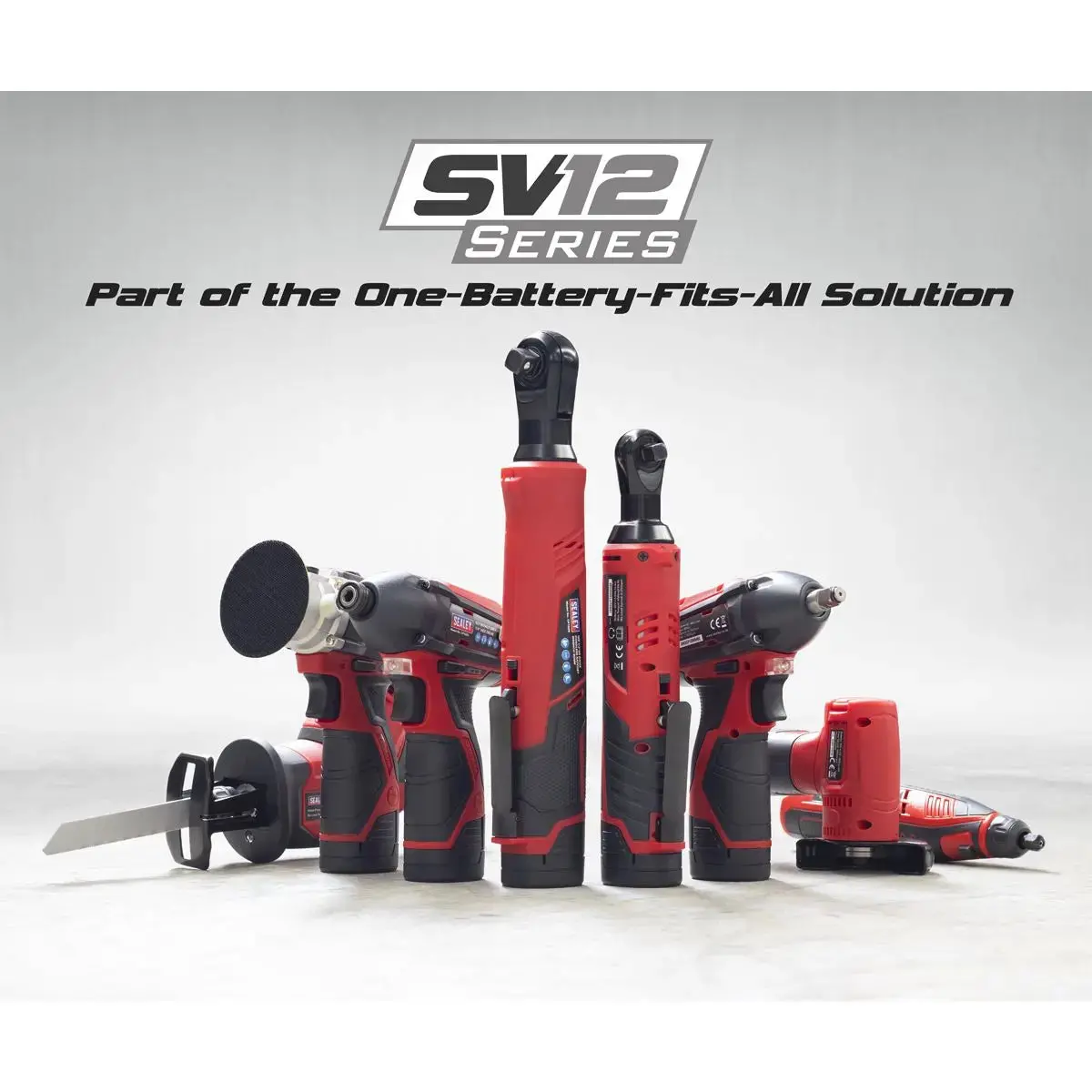 Sealey Cordless Ratchet Wrench 1/2"Sq Drive 12V Sv12 Series - Body Only 2