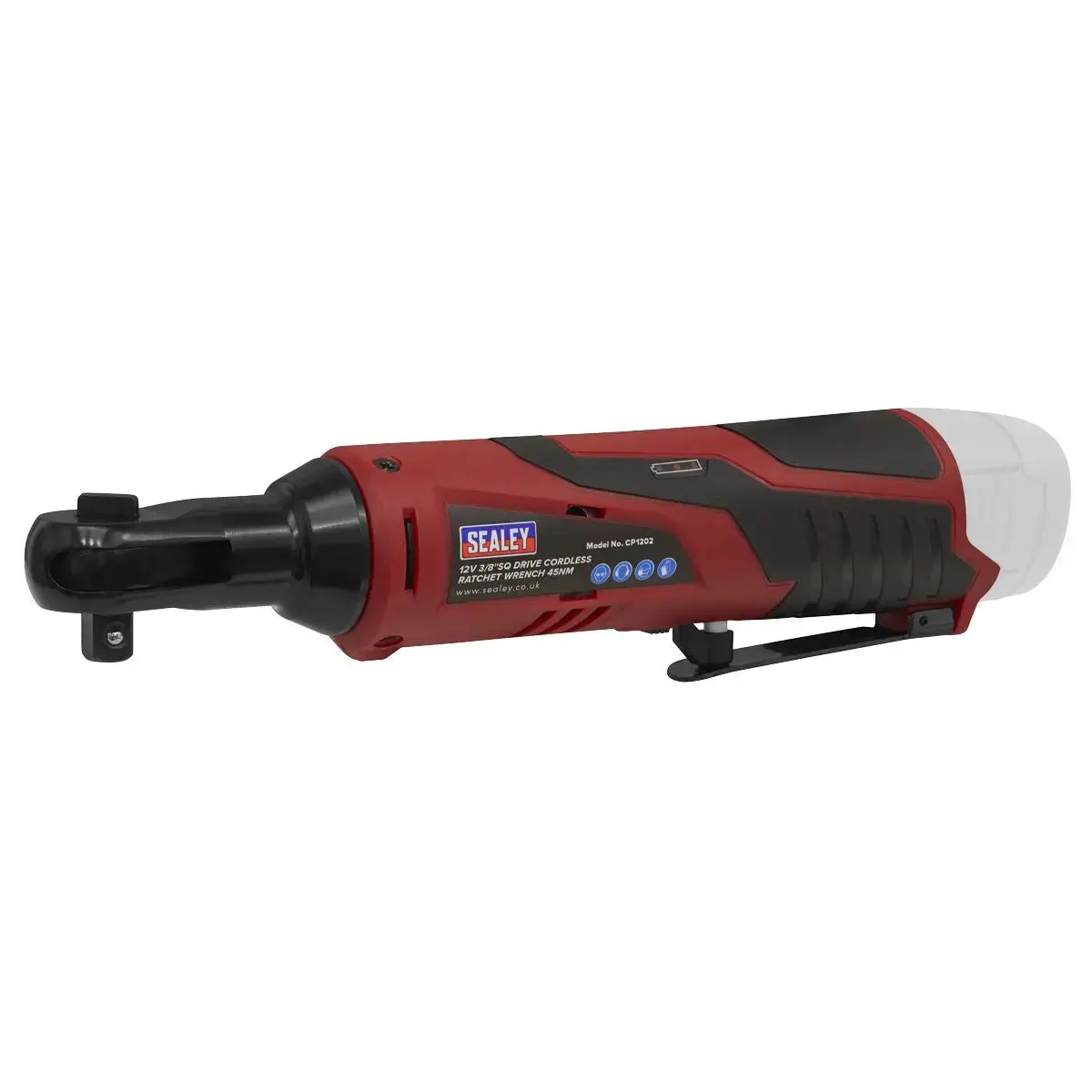 Sealey Cordless Ratchet Wrench 3/8"Sq Drive 12V Sv12 Series - Body Only 1