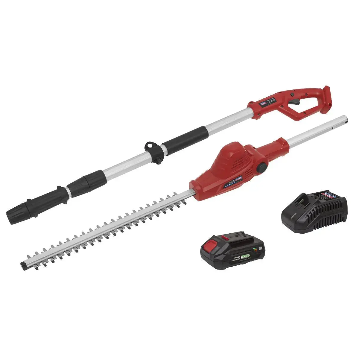 Sealey Cordless Telescopic Hedge Trimmer Kit 20V 2Ah Sv20 Series 1