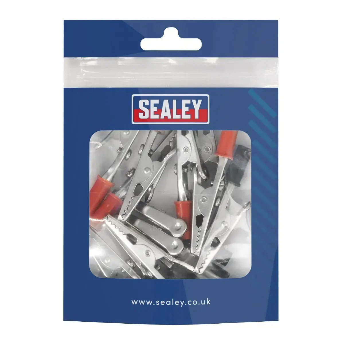Sealey Crocodile Clip Small Pack Of 12 (6 Pairs) 2