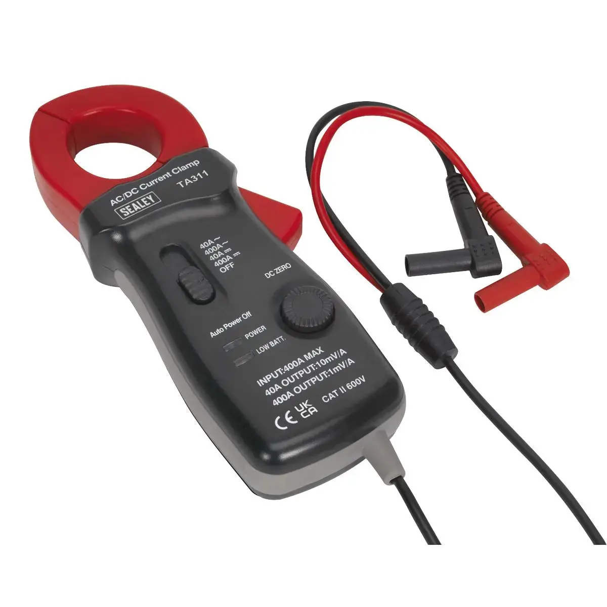 Sealey Current Clamp 40A/400A Ac/Dc - Ø28mm 1