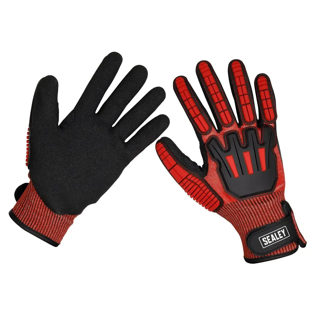 Sealey Cut & Impact Resistant Gloves - Large - Pair 1