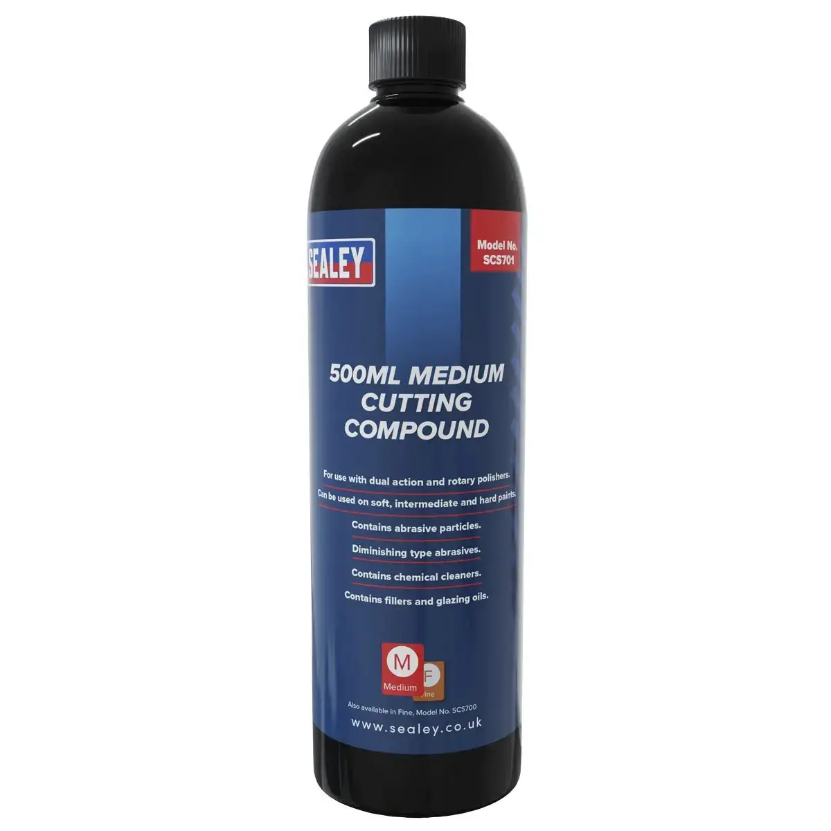 Sealey Cutting Compound Medium 500Ml Polishing 1