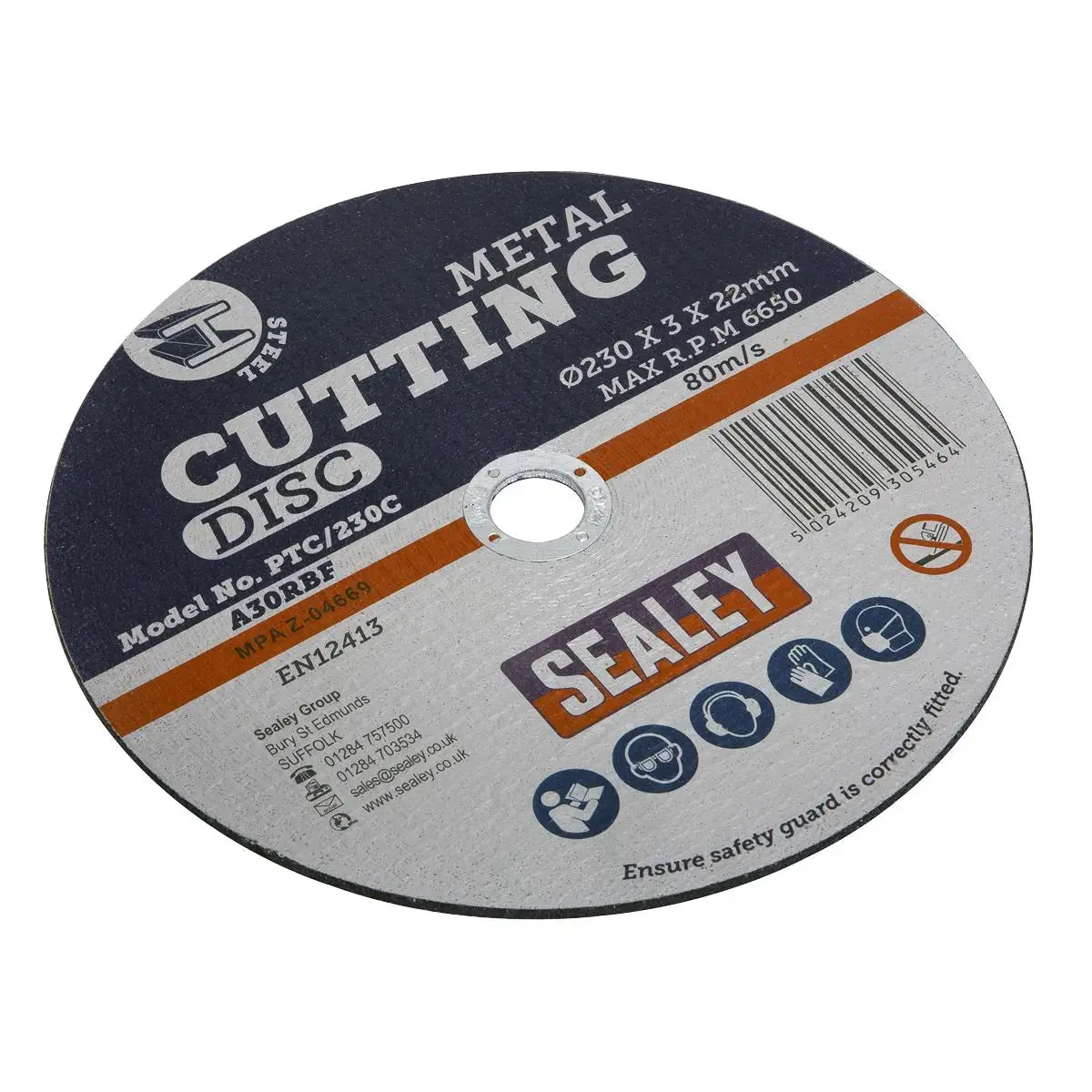 Sealey Cutting Disc Ø230 X 3Mm 22Mm Bore 1