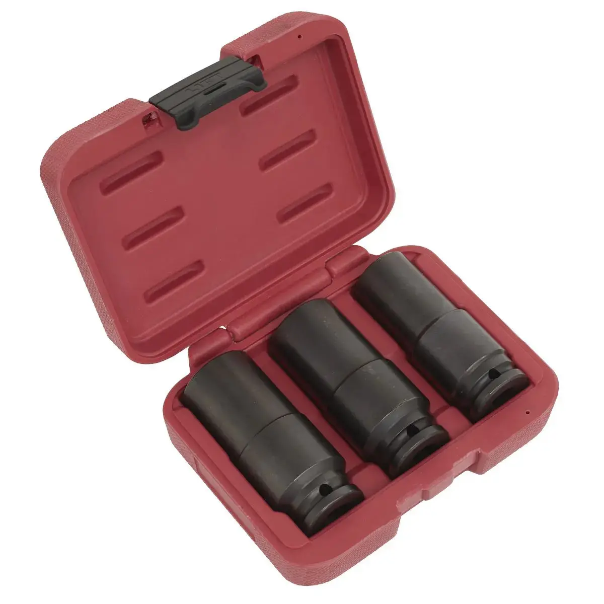 Sealey Deep Weighted Impact Socket Set 1/2"Sq Drive 3Pc 1