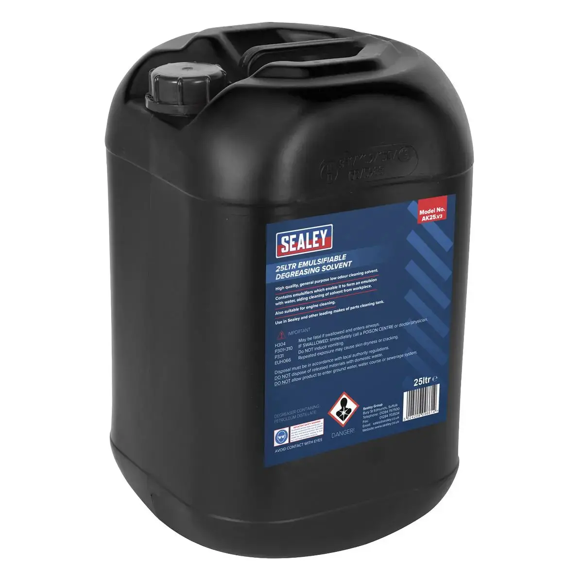 Sealey Degreasing Solvent Emulsifiable 25L 1