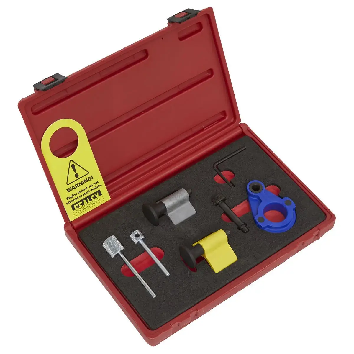 Sealey Diesel Engine Timing Tool Kit 1.2D/1.4D/1.6D/2.0D - For Vag, Ford & Mitsubishi - Belt Drive 1