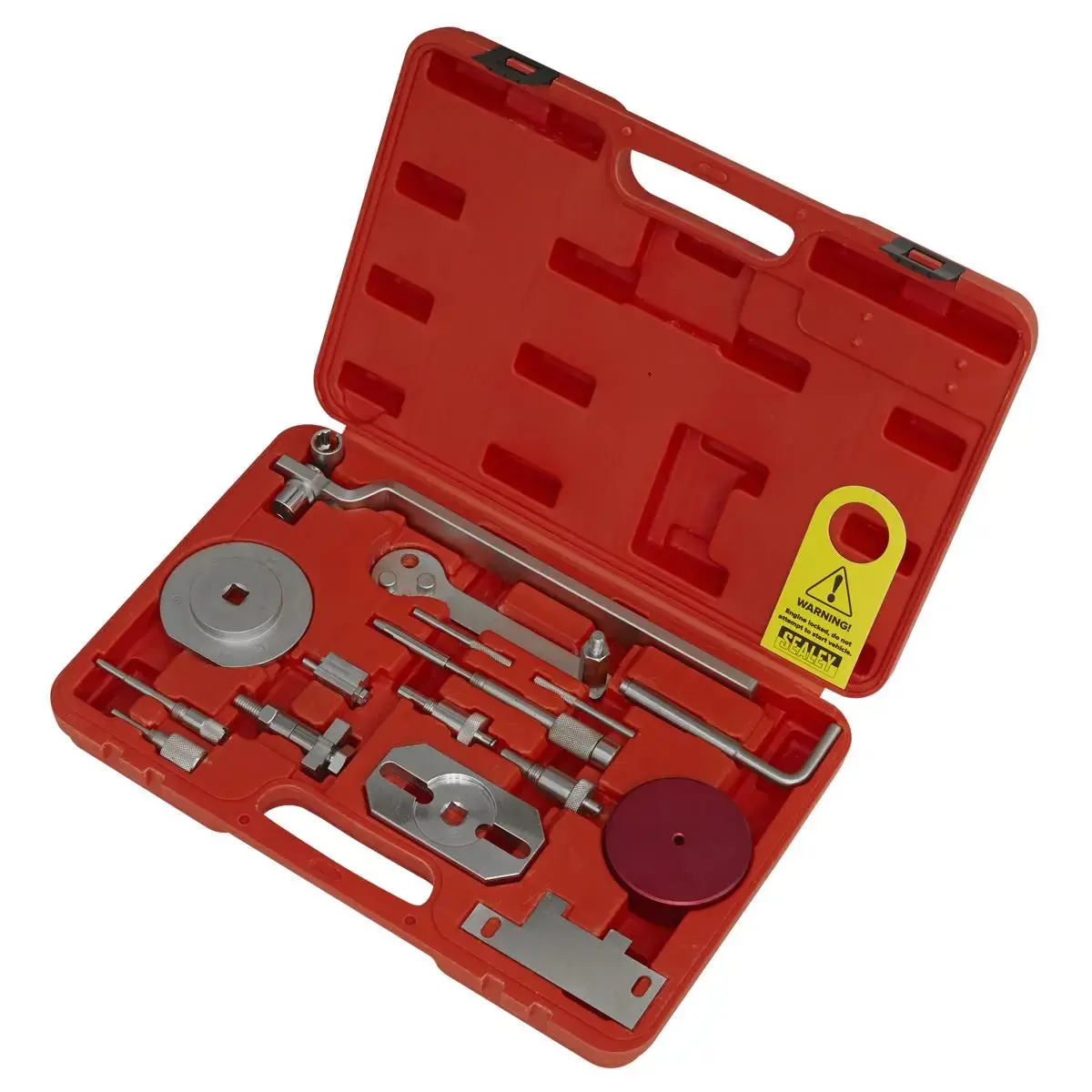Sealey Diesel Engine Timing Tool Kit For Fiat, Ford, Iveco, Psa - 2.2D, 2.3D, 3.0D - Belt/Chain Drive 2