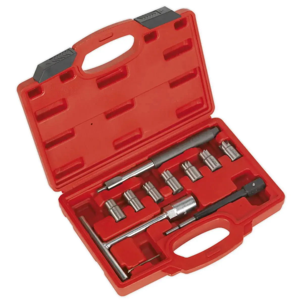 Sealey Diesel Injector Seat Cleaner Set 10Pc 1