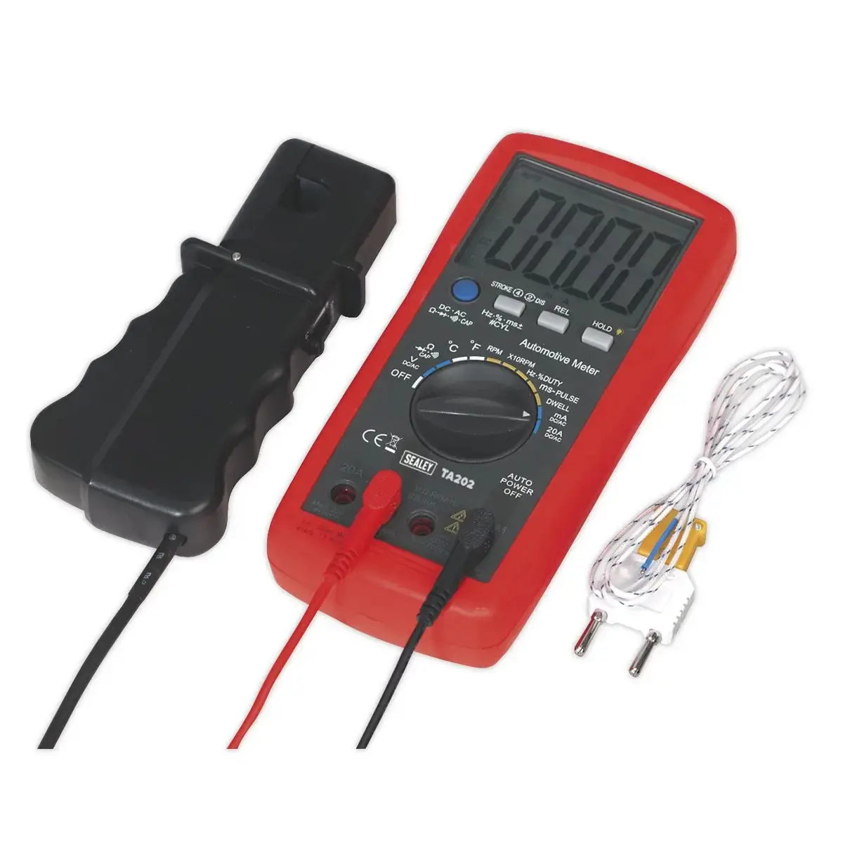 Sealey Digital Automotive Analyser 14-Function With Inductive Coupler 1
