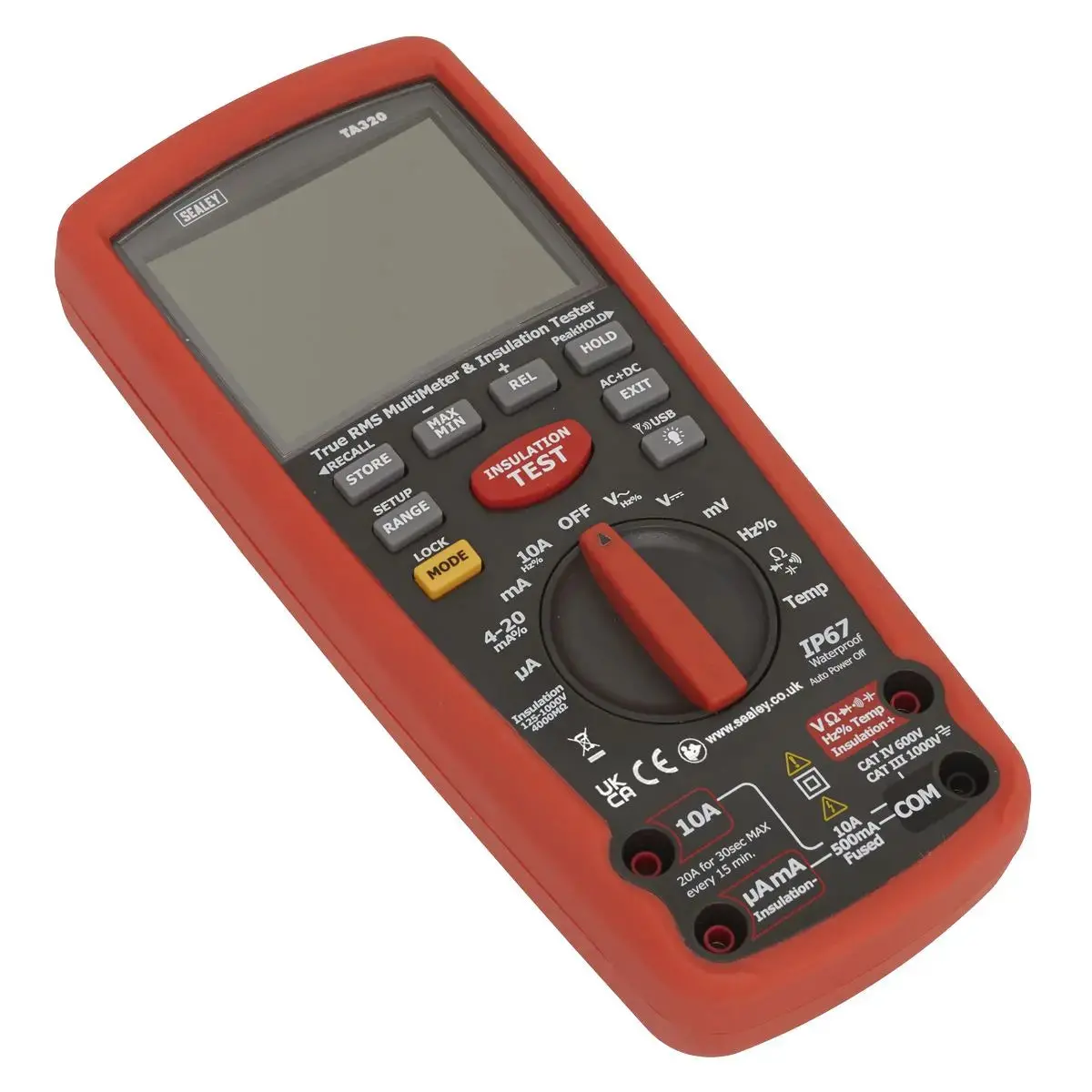 Sealey Digital Automotive Analyser/Insulation Tester - Hybrid/Electric Vehicles 1