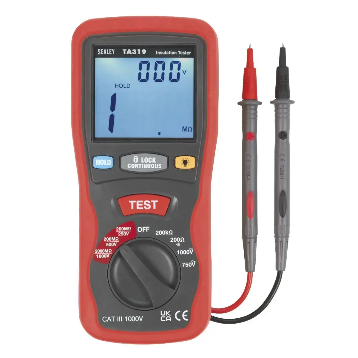 Sealey Digital Insulation Tester 1