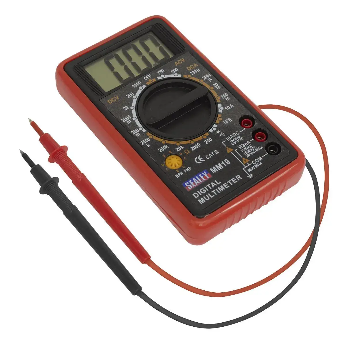 Sealey Digital Multimeter 7-Function 1