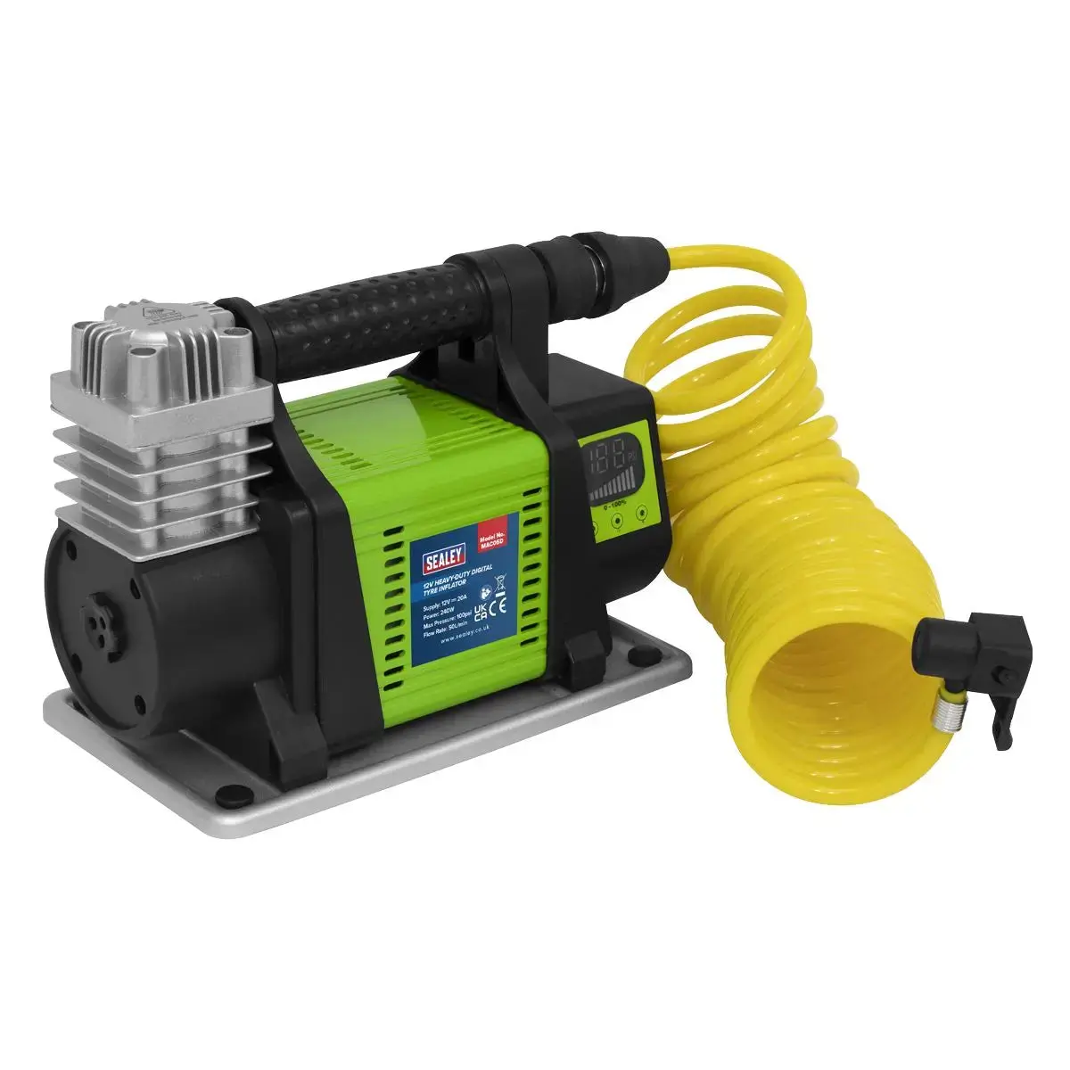 Sealey Digital Tyre Inflator 12V Heavy-Duty 1