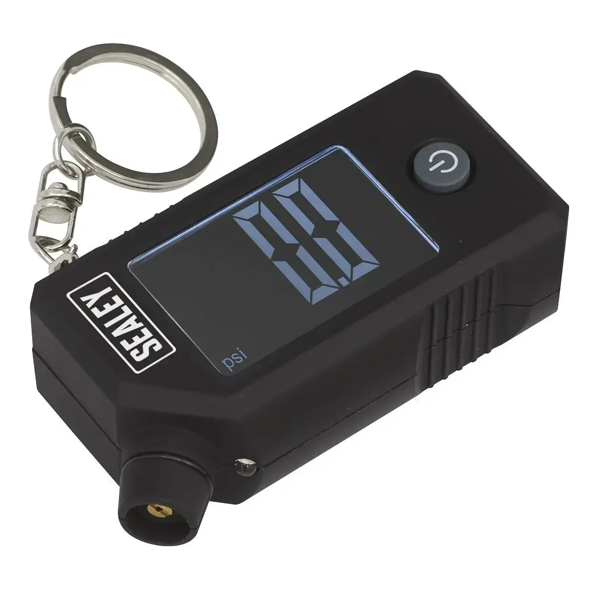 Sealey Digital Tyre Pressure And Tread Depth Gauge With Led Display On Keychain 1