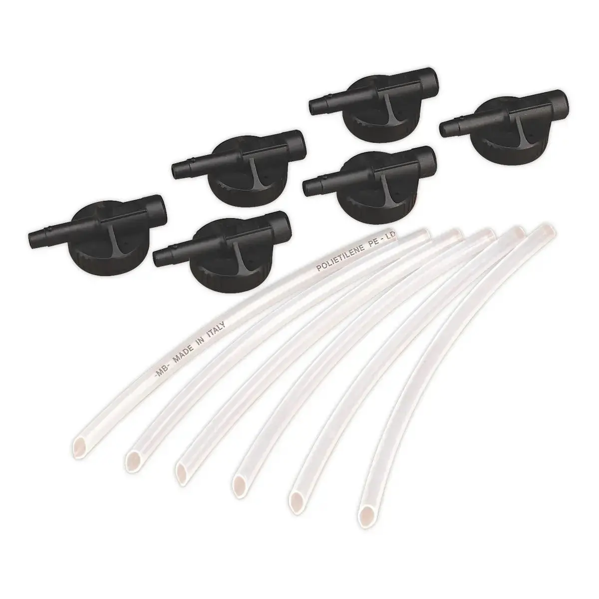 Sealey Disposable Heads & Tubes For Sg14d Pack Of 6 1