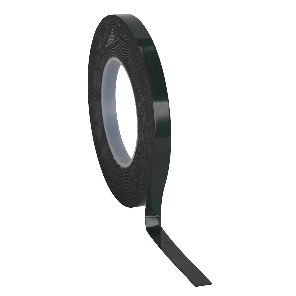Sealey Double-Sided Adhesive Foam Tape 12Mm X 10M Green Backing 1
