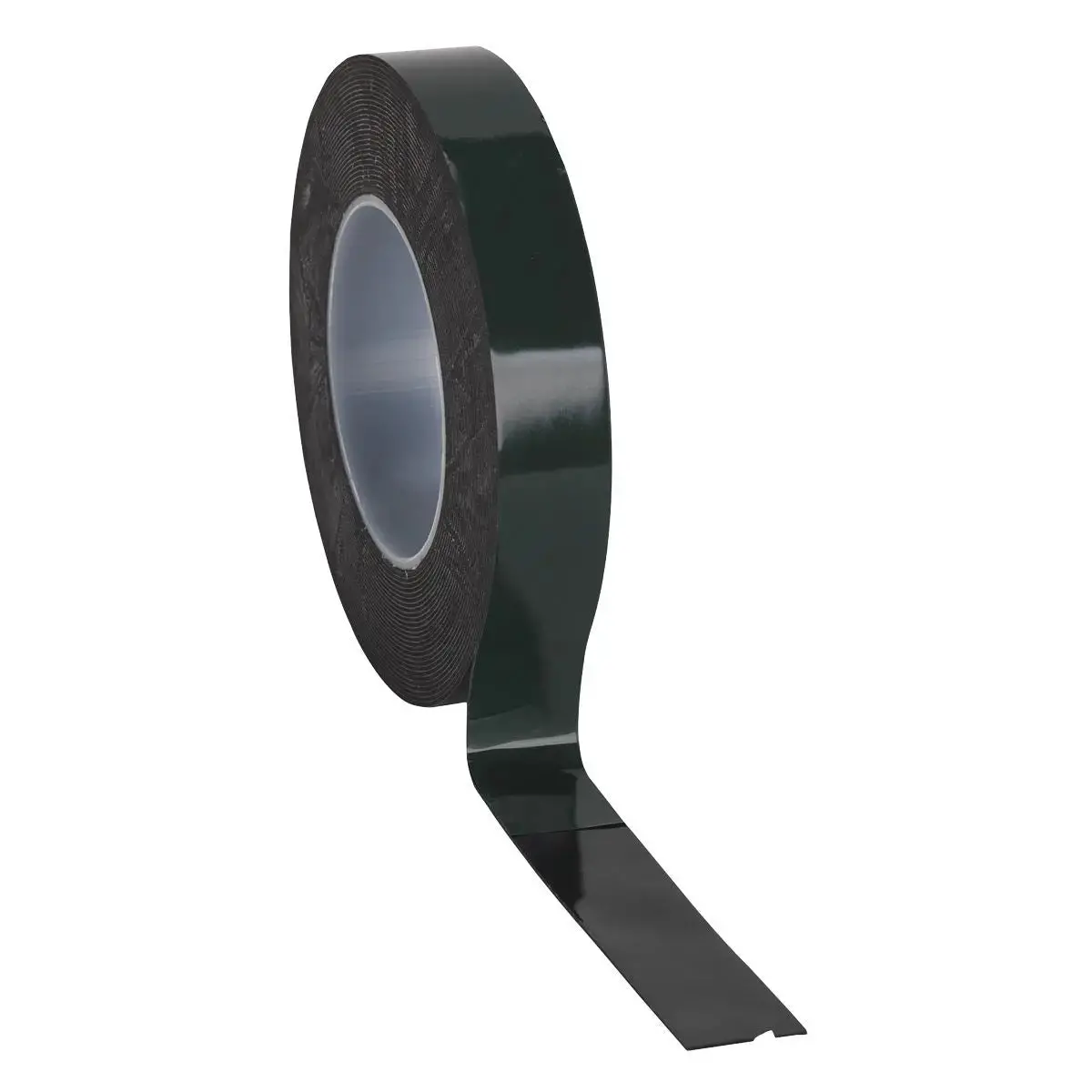 Sealey Double-Sided Adhesive Foam Tape 25Mm X 10M Green Backing 1