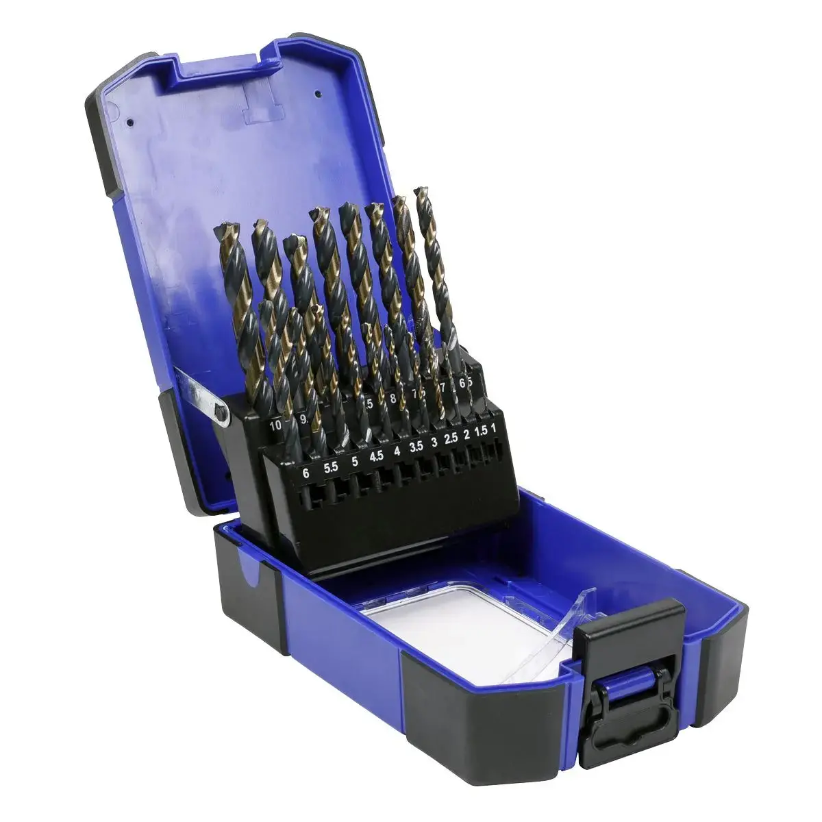 Sealey Drill Bit Set 19Pc Hss Tri-Point 1