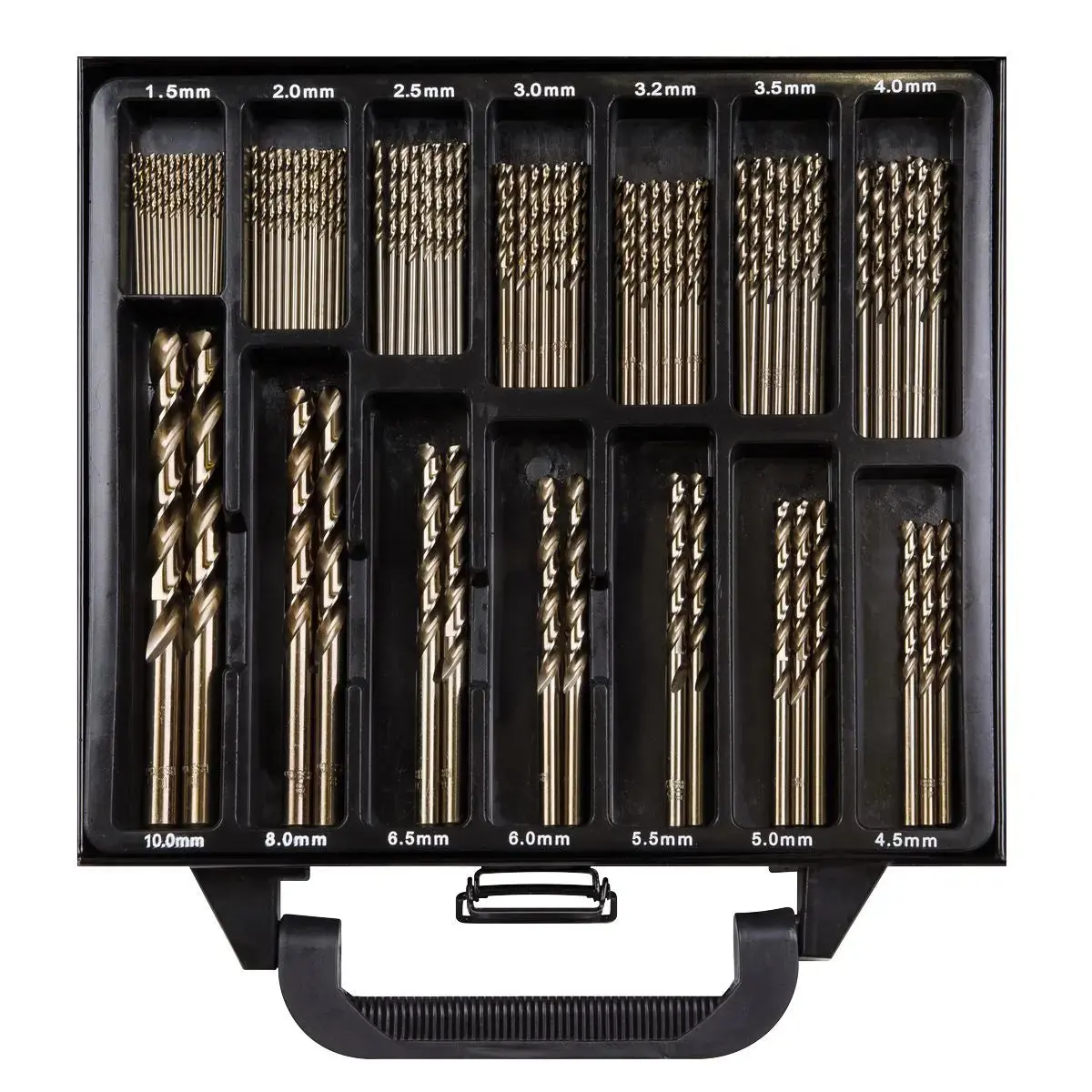 Sealey Drill Bit Set Hss Cobalt Fully Ground 99Pc 2