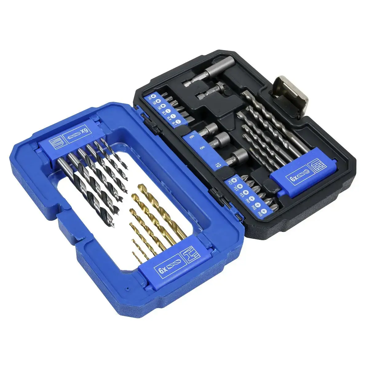 Sealey Drill & Bit Accessory Set 35Pc 1