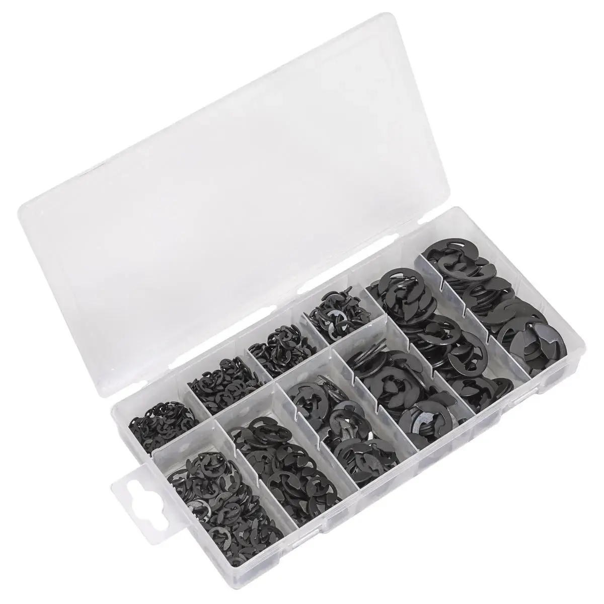 Sealey E-Clip Retainer Assortment 800Pc Imperial 1