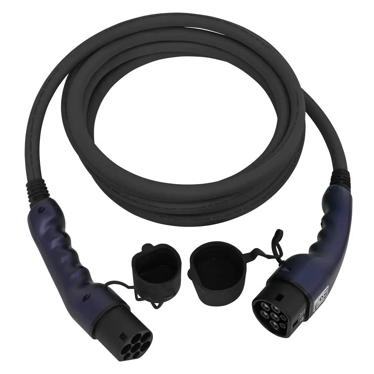 Sealey Ev Charging Cable Type 2 To Type 2 32A (22Kw) 3Ph 5M 1