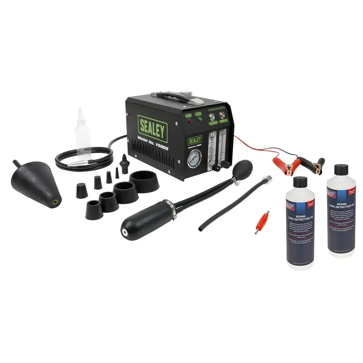 Sealey Evap Leak Detector Smoke Diagnostic & Leak Detector Oil Kit 1