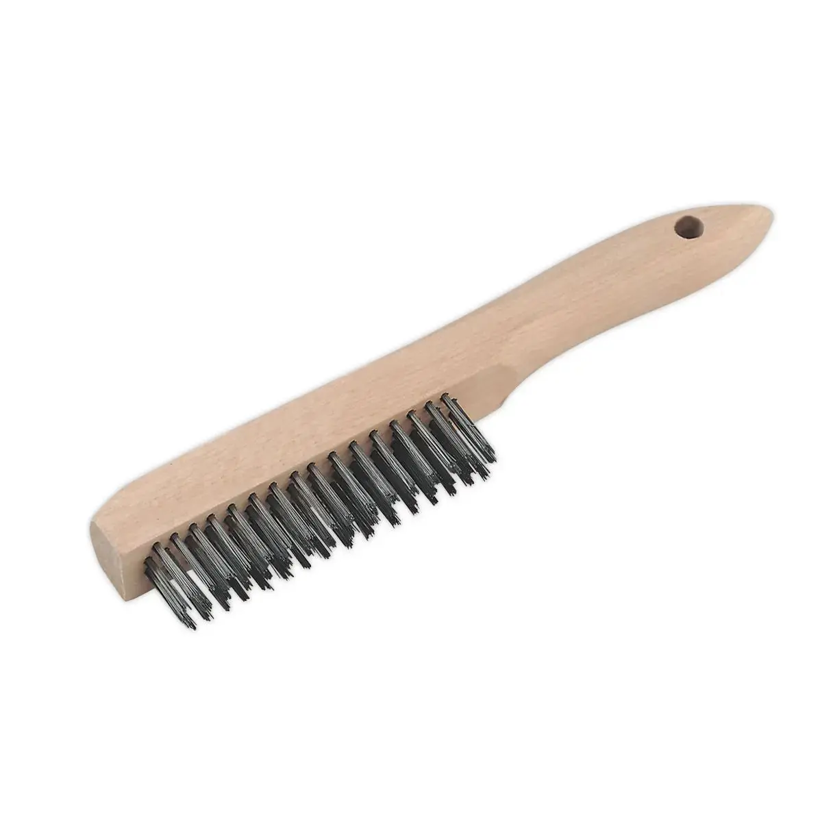 Sealey Engineer’S Wire Brush With Steel Fill 260Mm 1
