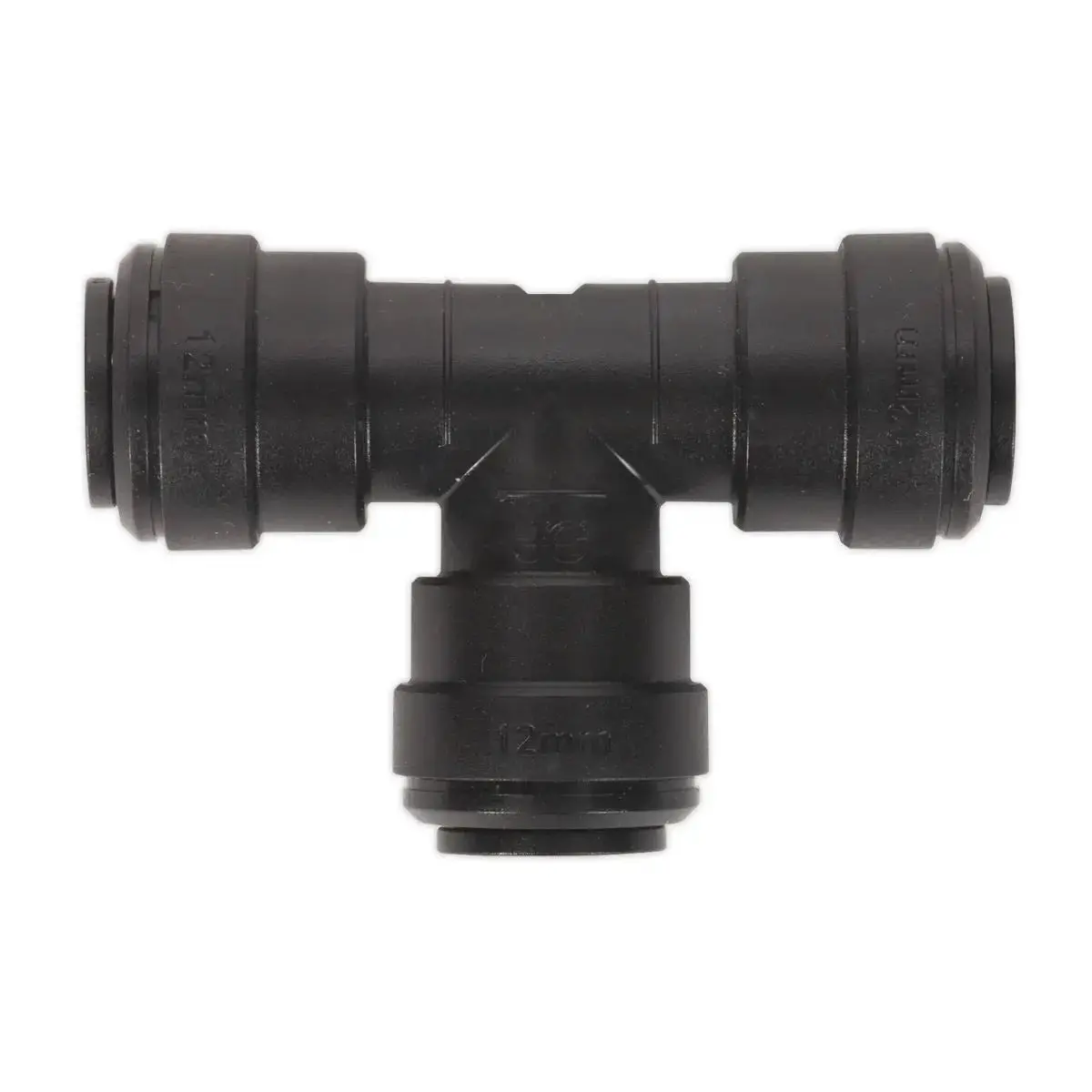 Sealey Equal Tee 12Mm Pack Of 5 (John Guest Speedfit®) 1