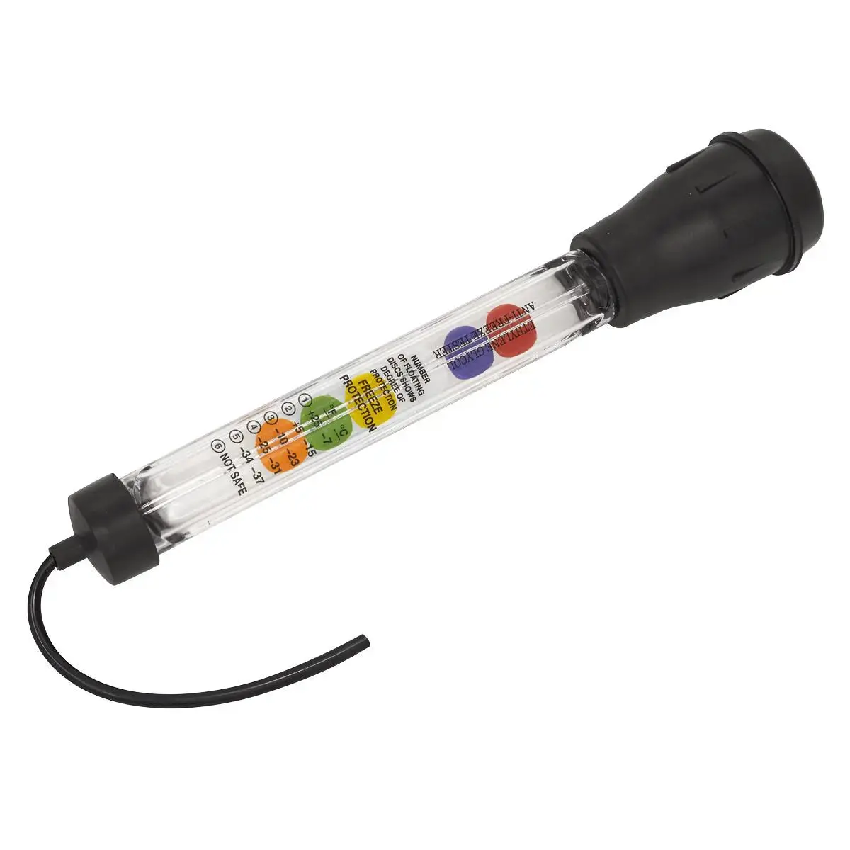 Sealey Ethylene Glycol Antifreeze Tester Disc Type 2