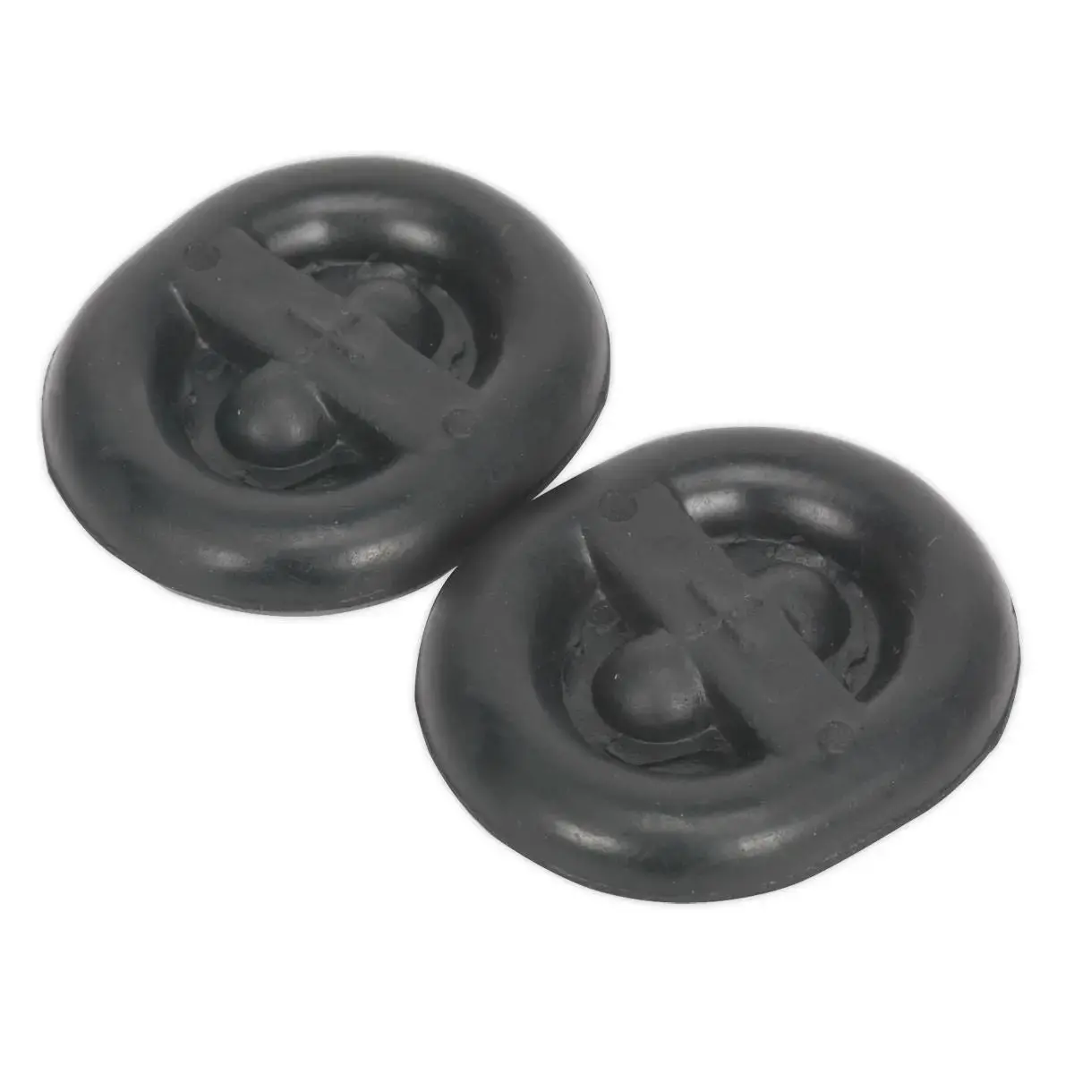Sealey Exhaust Mounting Rubbers - L62 X D54 X H13.5 (Pack Of 2) 1