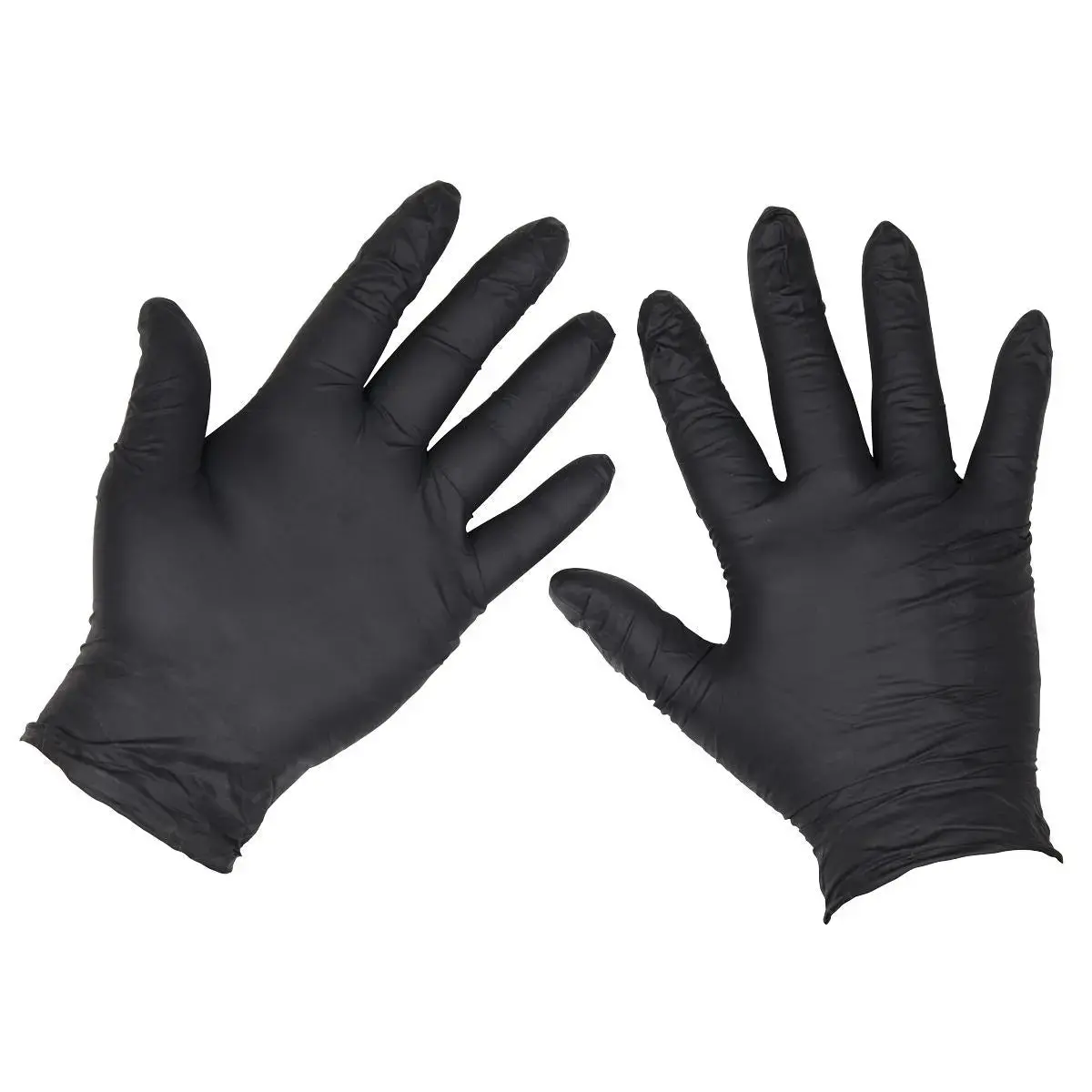 Sealey Extra Thick Powder-Free Disposable Nitrile Gloves, X-Large - Pack Of 100 1