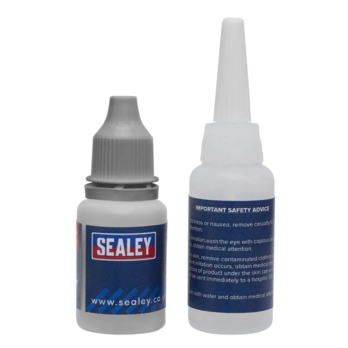 Sealey Fast Fix Filler And Adhesive Two Part Repair System Grey 1