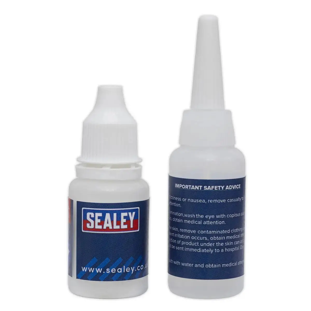Sealey Fast Fix Filler And Adhesive Two Part Repair System White 1