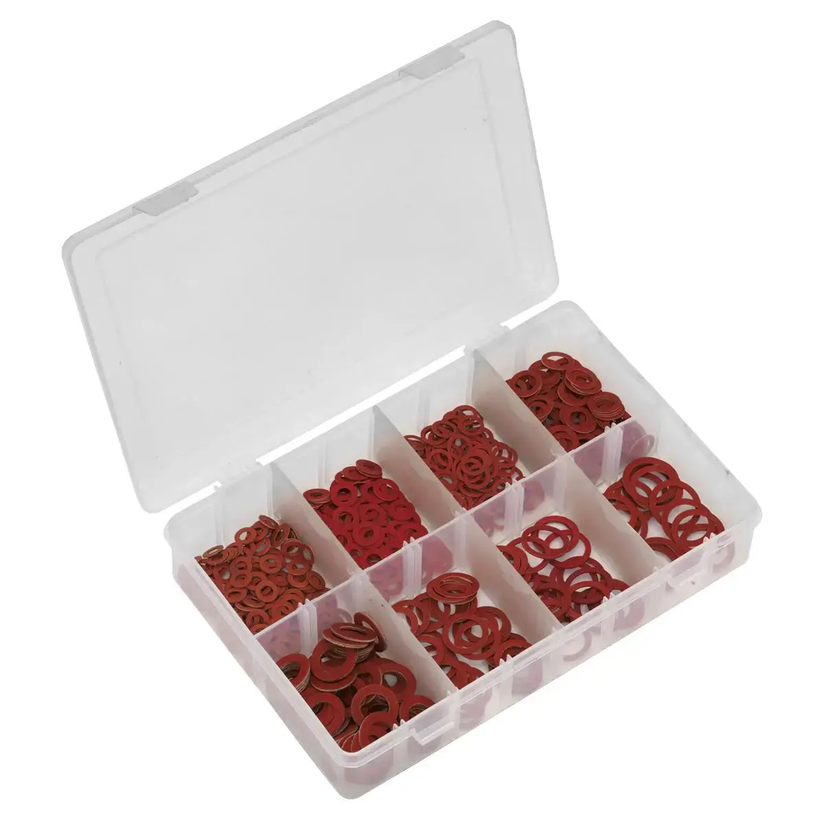 Sealey Fibre Washer Assortment 600Pc - Metric 1