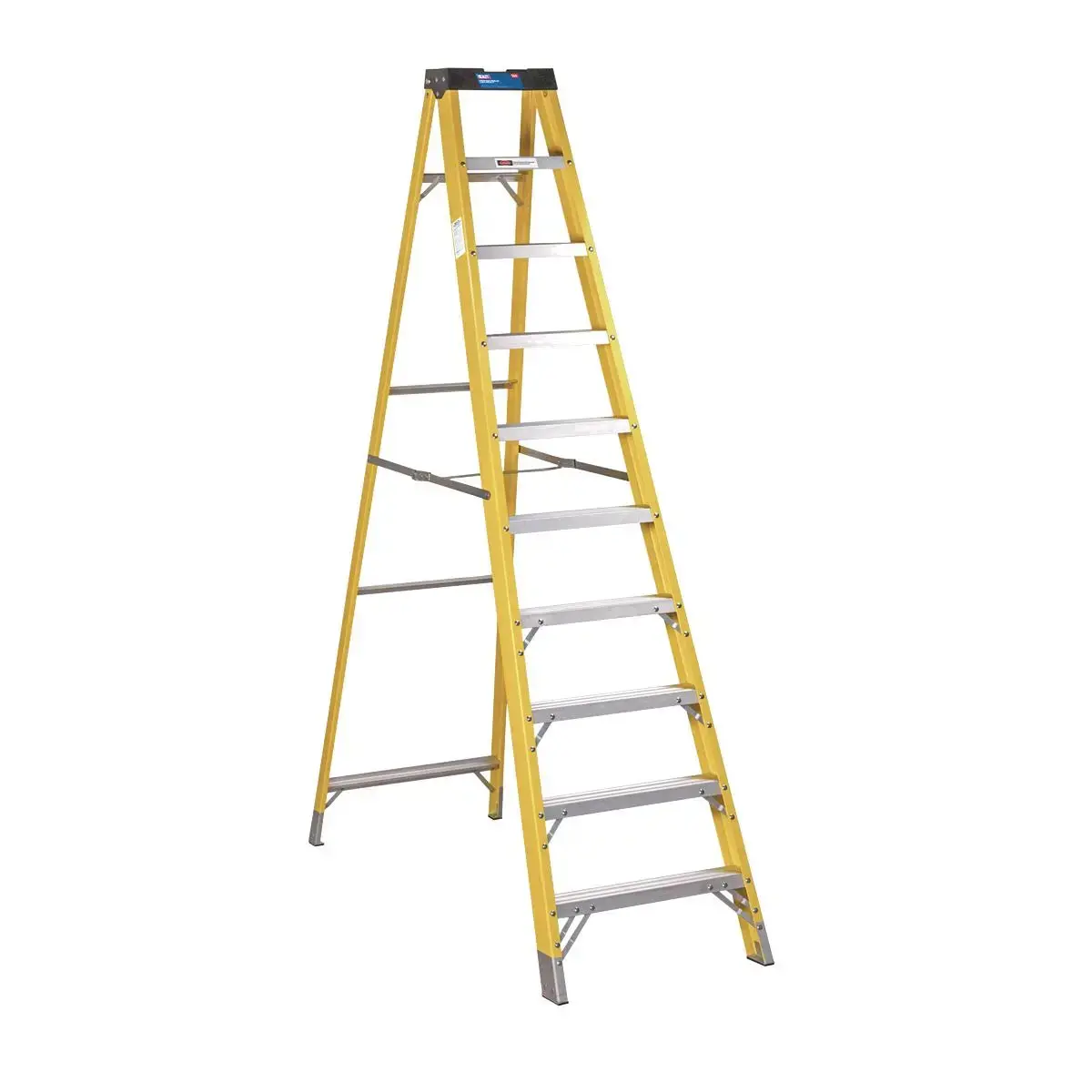 Sealey Fibreglass Step Ladder 9-Tread En 131 1